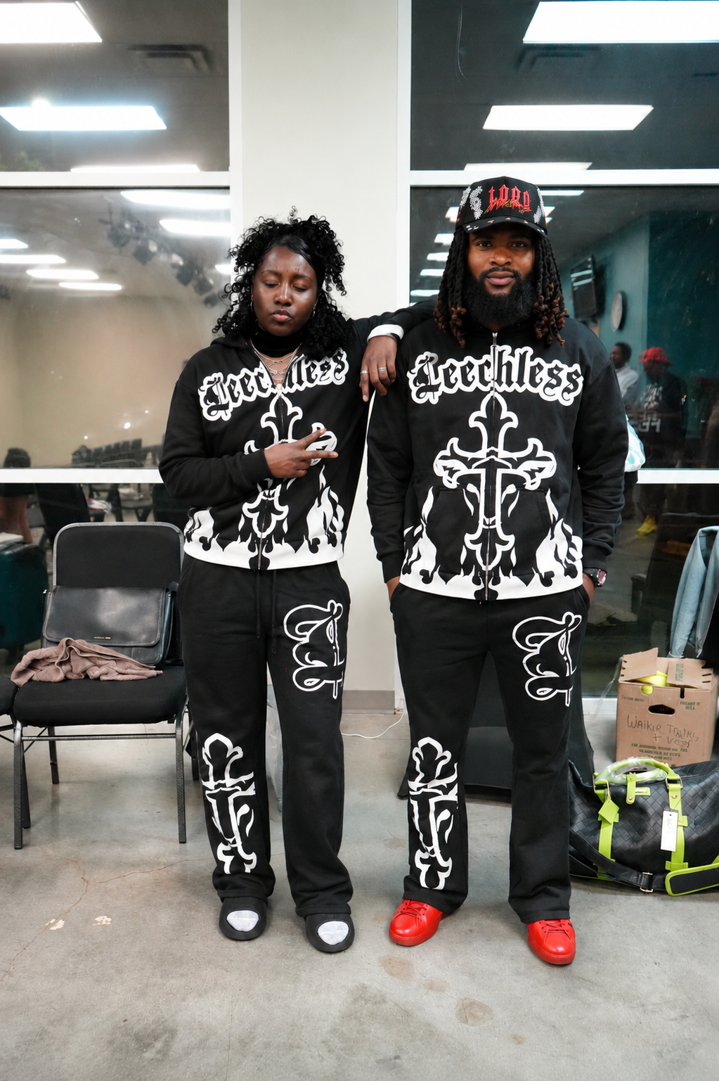 Holy Smoke Sweatsuit "Black"